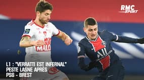 L1 : "Verratti est infernal" peste Lasne après PSG - Brest