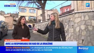 On a rendez vous à Callas avec la responsable de l'HAD de la Dracénie 