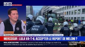 "Le report ne sera pas suffisant", estime Christophe Chambon de la FNSEA à propos du Mercosur