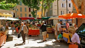 Le marché d'Aix-en-Provence (Photo d'illustration)