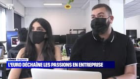 L'Euro déchaîne les passions en entreprise - 19/06