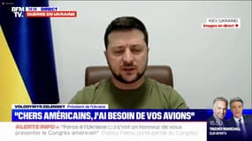 Volodymyr Zelensky: "Je vous demande aujourd'hui de faire plus. Il faut mettre en place d'autres sanctions, chaque semaine, jusqu'à ce que l'agression russe s'arrête"