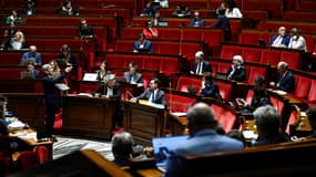 Des députés à l'Assemblée nationale le 24 octobre 2024 