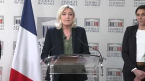 Mariner Le Pen à l'Assemblée nationale le 6 février 2023.