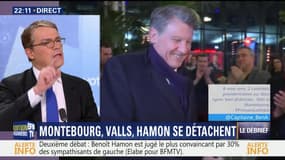 Deuxième débat de la primaire de la gauche: Montebourg, Valls et Hamon se détachent (3/3)
