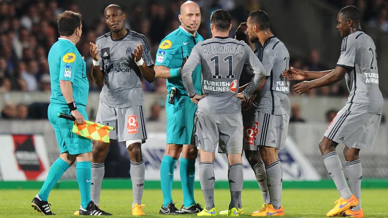 Nouvelle polémique entre les Marseillais et les arbitres