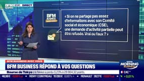 BFM Business avec vous : Comment mettre en place ou prolonger une demande d'activité partielle ? - 05/03