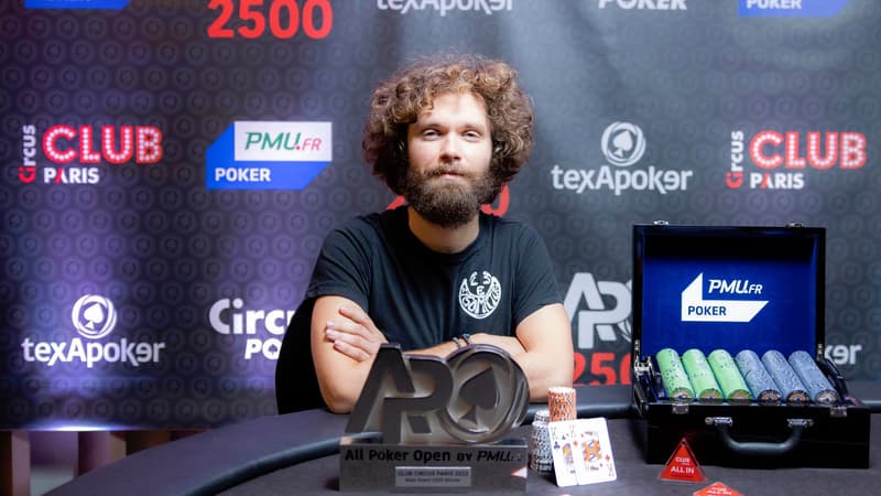 Axel Hallay vainqueur de l'APO 2500