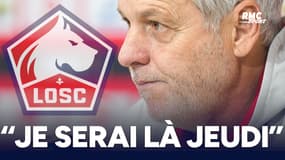 Lille 1-4 Strasbourg : "Je serai là" Genesio n'abandonne pas malgré la gifle