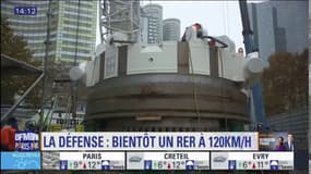 Bientôt un RER à 120 km/h entre Paris et La Défense