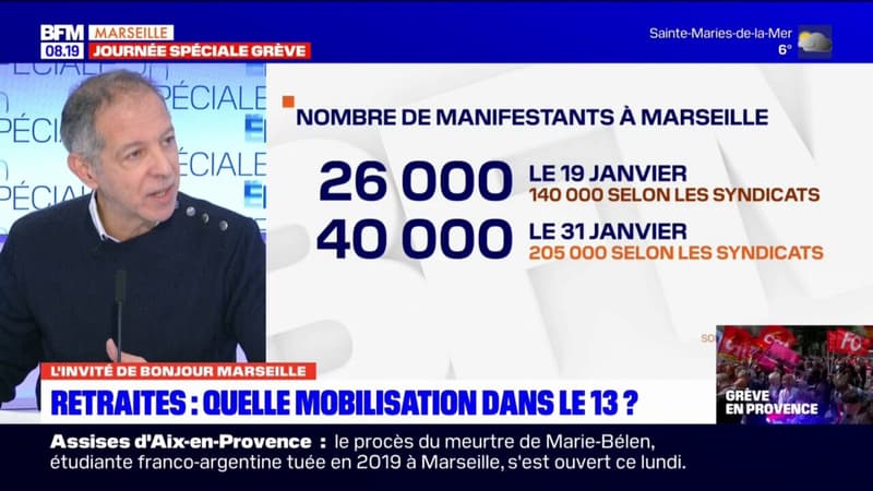 Réforme des retraites: troisième journée de mobilisation en Provence