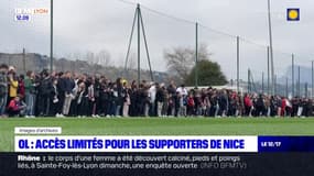 Ligue 1: 300 supporters niçois autorisés au Groupama Stadium