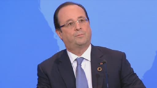 François Hollande lors du sommet France-Afrique, le 7 décembre.