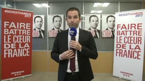 Benoît Hamon, ce mercredi sur BFMTV.