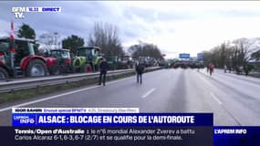 Colère des agriculteurs: blocage sur l'A35, dans le Bas-Rhin 