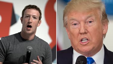 Donald Trump accuse le réseau social Facebook d'être contre lui.