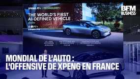 Mondial de l'Auto : l'offensive de Xpeng en France