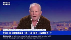 Vote de confiance: "La crise que nous traversons est une catastrophe pour l'équilibre international", estime Bernard Guetta, député européen Renaissance