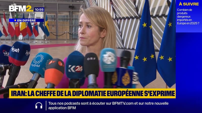 Moyen-Orient: "L'Iran exporte la guerre (...) pour semer le chaos", estime la cheffe de la diplomatie européenne Kaja Kallas