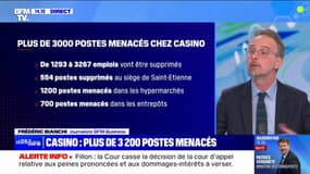Casino: plus de 3.200 postes menacés 