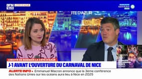 Carnaval de Nice: Pascal Condomitti appelle "à réinventer" l'événement pour "attirer plus de monde"