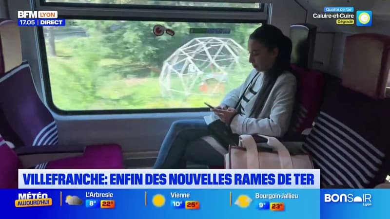 Rhône: enfin de nouvelles rames de trains entre Villefranche-sur-Saône et Macon