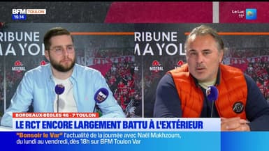 Tribune Mayol du lundi 22 décembre - Le RCT coule à Bordeaux