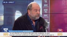 "Tous les jours, des idées fleurissent qui nous éloignent de notre liberté", critique Eric Dupond-Moretti