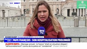 L'hospitalisation du pape François est prolongée ce mardi