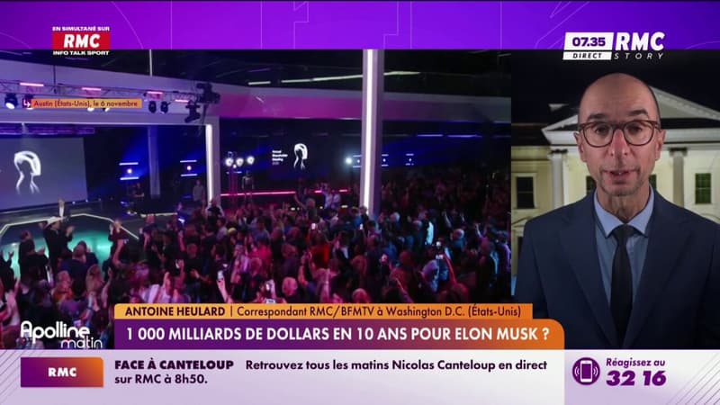 1.000 milliards de dollars en 10 ans pour Elon Musk ?
