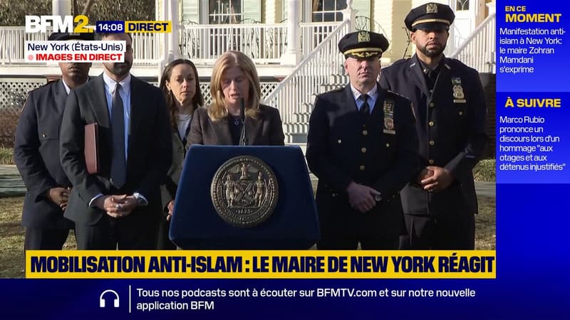 Engins explosifs à New York pendant une manifestation anti-islam: "un acte de terrorisme inspiré par l'État islamique", déclare la police