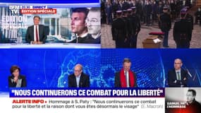 Samuel Paty: L’hommage national - 21/10