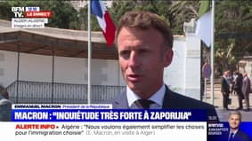 "Le sport doit réconcilier": pour Emmanuel Macron, un match de football entre la France et l'Algérie "serait une bonne chose"