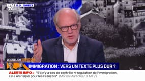 Projet de loi immigration: "La gauche a commis une erreur en rejetant le texte, il valait mieux en discuter", affirme Laurent Joffrin