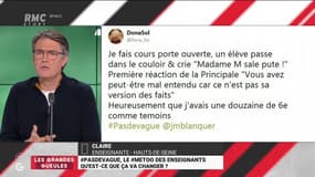 #Pasdevague - "Dès la maternelle, les enfants nous tapent et nous crachent dessus !" 