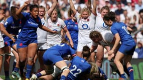 Le match Angleterre-France lors de l'édition 2023 du Tournoi des VI Nations féminin, le 29/04/2023