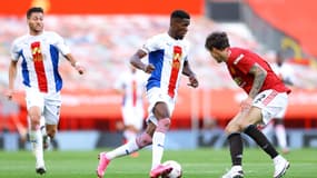 Wilfried Zaha, à Old Trafford (Manchester) le 19 septembre 2020