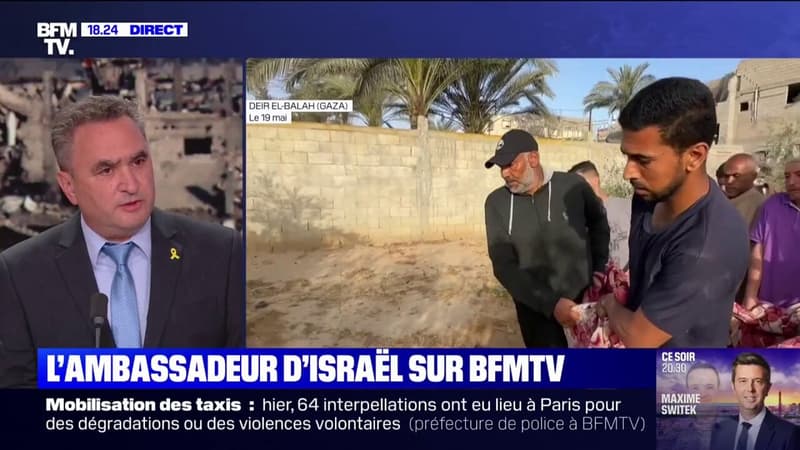 Joshua Zarka, ambassadeur d'Israël en France: 