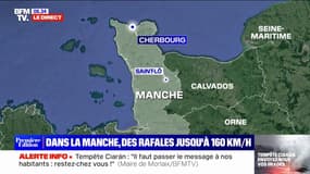Tempête Ciarán: la solidarité entre les habitants s'organise à Cherbourg, dans la Manche