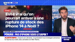 Est-il vrai qu'on pourrait arriver à une rupture de stock des iPhone 14 à Noël? BFMTV répond à vos questions