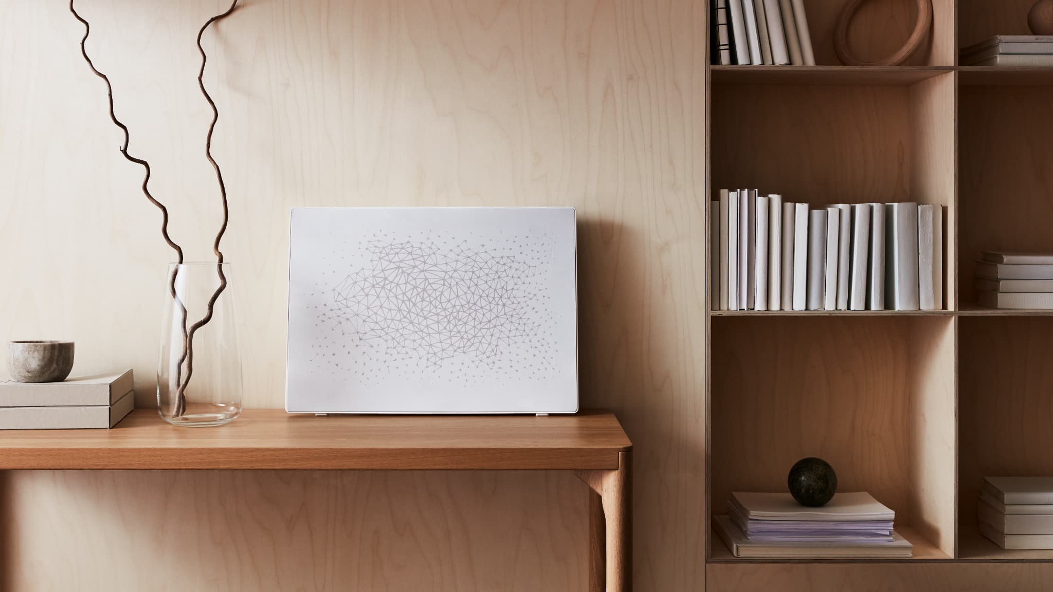 Le tableau-enceinte connecté d'Ikea.