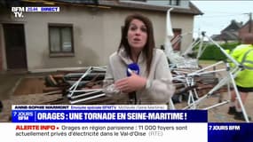 Orages: une tornade a touché une dizaine de maisons en Seine-Maritime