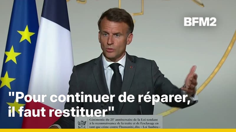 25 ans de la loi Taubira: le discours d'Emmanuel Macron en intégralité