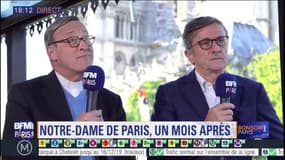 Notre-Dame de Paris: "une cathédrale éphémère sera installée sur le parvis de la cathédrale", assure Mgr Patrick Chauvet, recteur de la cathédrale 