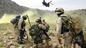 Des soldats américains en Afghanistan en 2003.