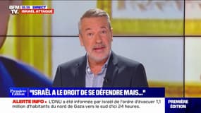 ÉDITO - Israël: un Emmanuel Macron "convaincant sur le ton, un peu moins sur le fond"