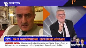Marche contre l'antisémitisme: "Éric Zemmour sera à Paris et je serai à Marseille", indique Stéphane Ravier (sénateur "Reconquête" des Bouches-du-Rhône)