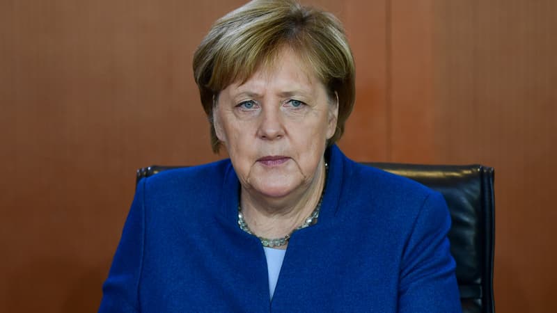 Angela Merkel le 24 octobre. 