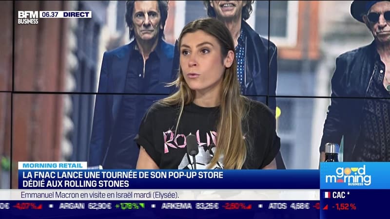 Morning Retail : La Fnac lance une tournée de son pop-up store dédié aux Rolling Stones, par Eva Jacquot - 23/10