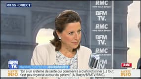 "Je ne pense pas que des supermarchés soient en capacité de nous aider pour la santé publique", estime Agnès Buzyn